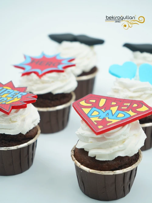 Super Dad Konsept Cupcake