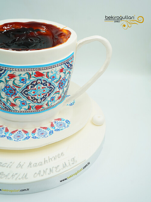 Türk Kahvesi Tasarım Pasta