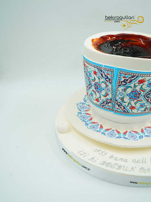 Türk Kahvesi Tasarım Pasta