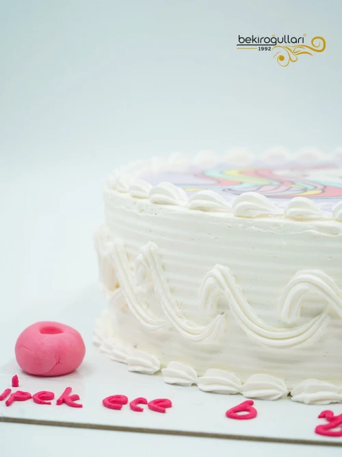 Unicorn Resimli Pasta