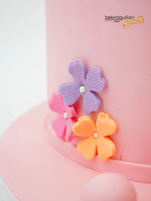 Unicorn ve Kız Çocuk Pasta