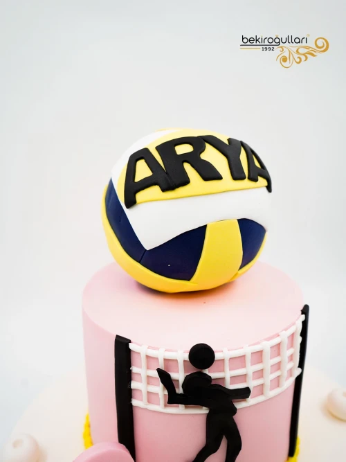 Voleybol Tasarım Butik Pasta