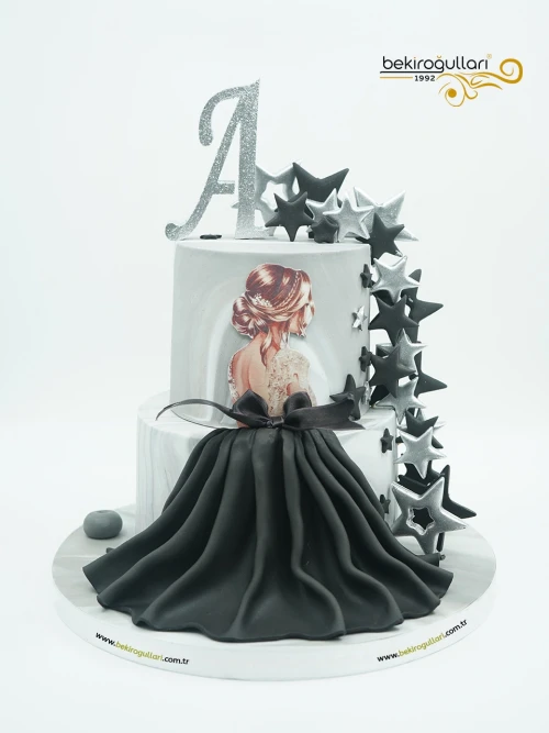 Yıldız Detaylı Butik Pasta