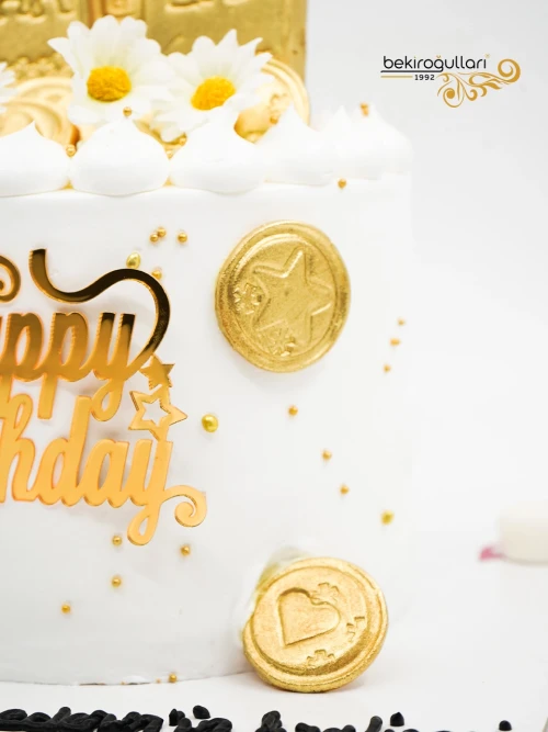 Altın Detay Konsept Pasta