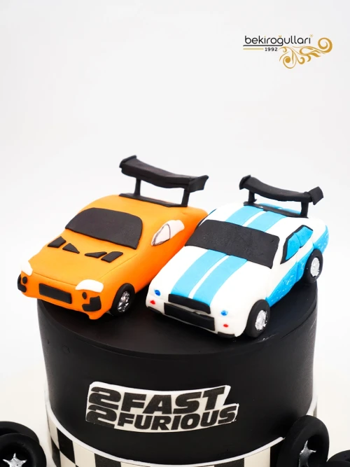 Araba Detay Tasarım Pasta