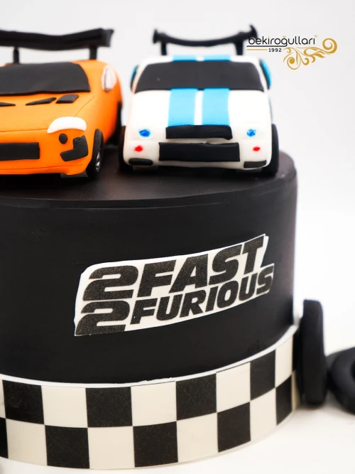 Araba Detay Tasarım Pasta