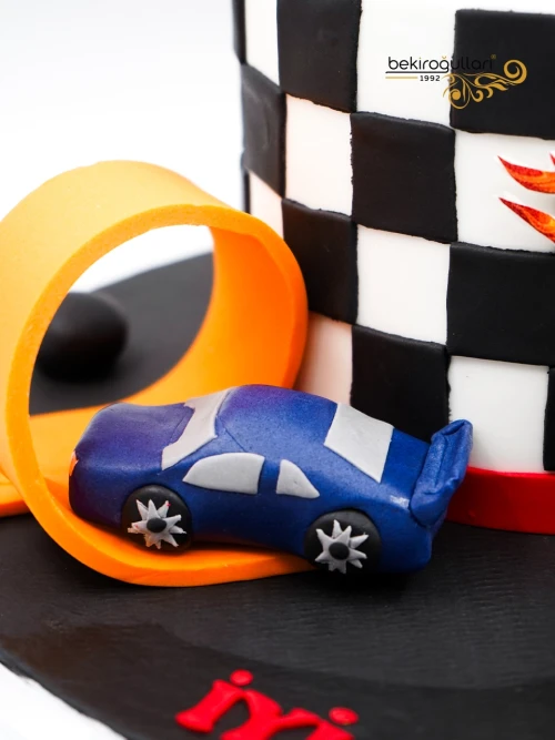 Araba Detay Tasarım Pasta