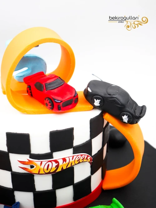 Araba Detay Tasarım Pasta