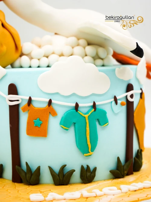 Baby Shower Tasarım Pasta
