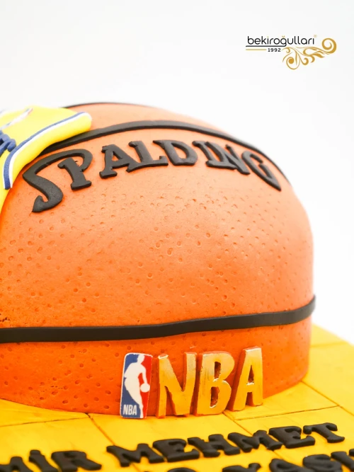 Baketbol Topu Tasarım Butik Pasta