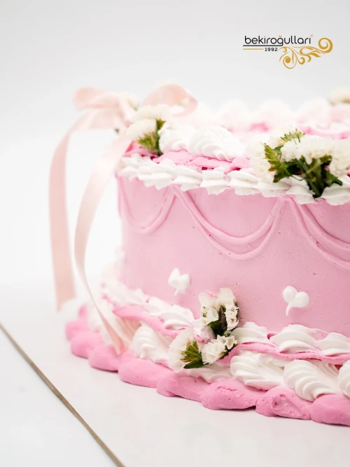 Çiçek Ve Kurdele Detay Naked Pasta