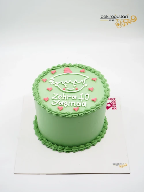 Çizim Detay Yeşil Naked Pasta