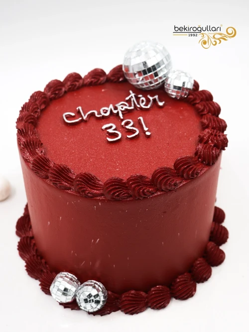 Disko Topu Detay Bordo Naked Pasta