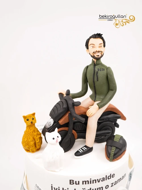 Erkek Figür Tasarım Butik Pasta