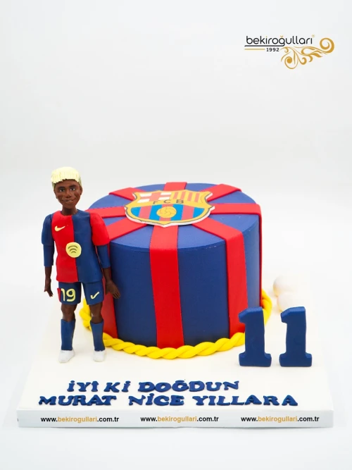 FC Barcelona Tasarım Pasta