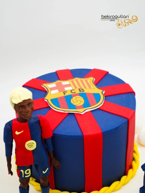 FC Barcelona Tasarım Pasta