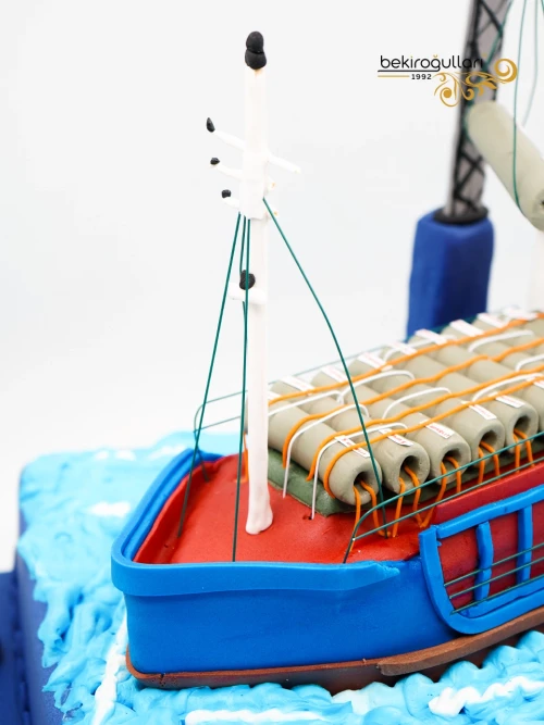 Gemi Detay Tasarım Pasta