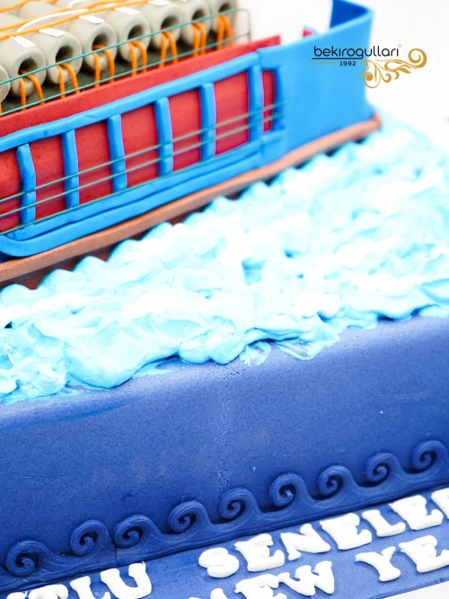 Gemi Detay Tasarım Pasta