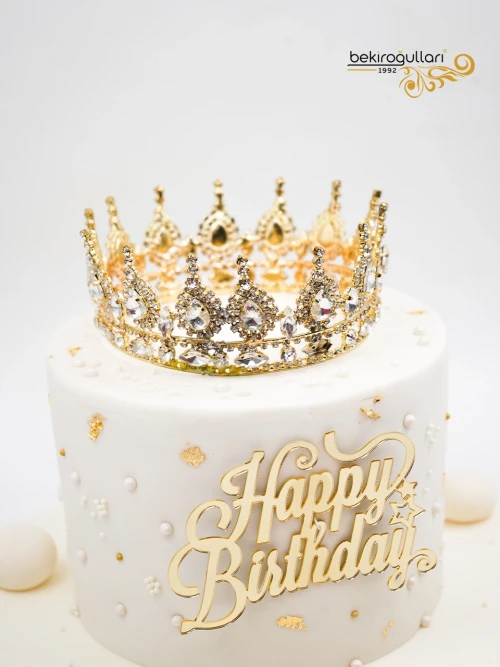 Gold Taç Detay Konsept Pasta