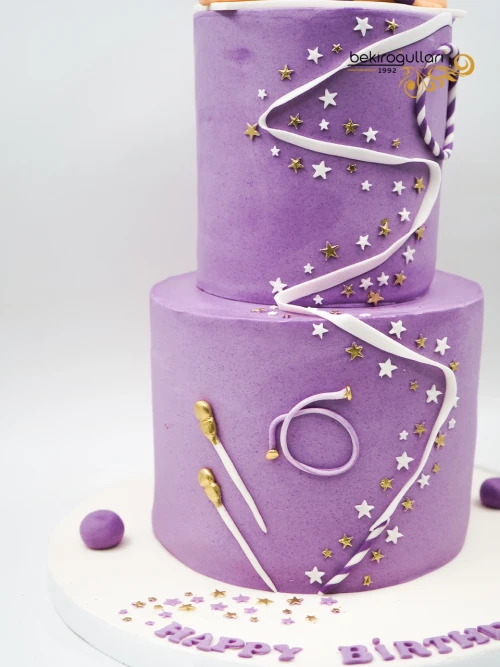 Jimnastik Kız Çocuk Detay Konsept Pasta