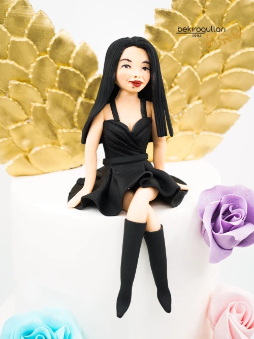 Kadın Figür Tasarım Butik Pasta