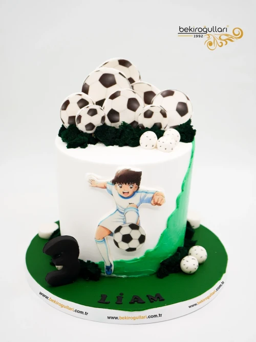 Kaptan Tsubasa Tasarım Pasta