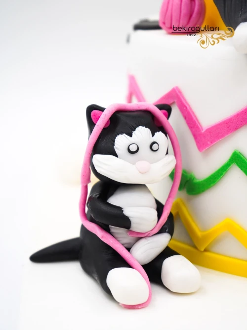 Kedi Konsept Tasarım Pasta