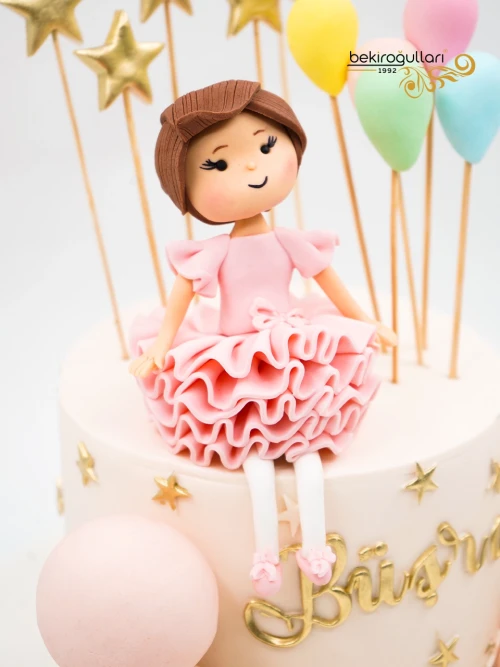 Kız Çocuk Figür Butik Pasta