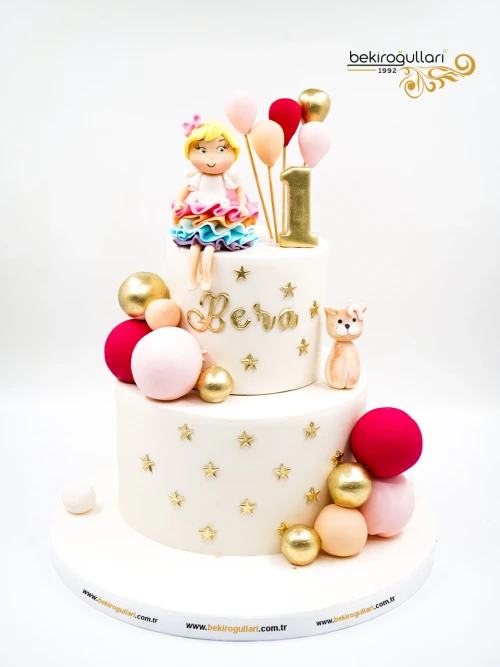 Kız Çocuk Figür Butik Pasta