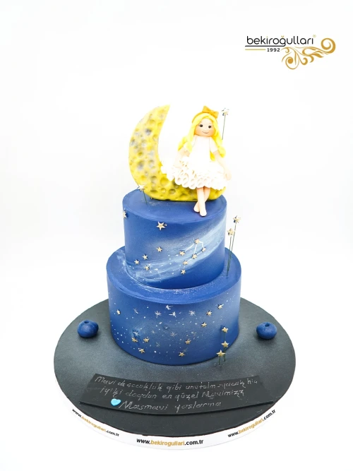 Kız Çocuk Figür Tasarım Pasta