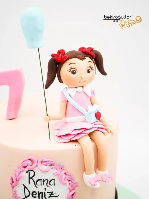 Kız Çocuk Tasarım Butik Pasta