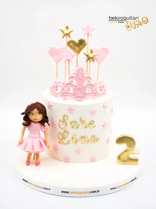 Kız Çocuk Tasarım Butik Pasta