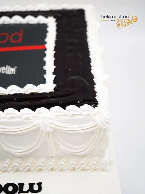 Marka Özel Resimli Kare Pasta