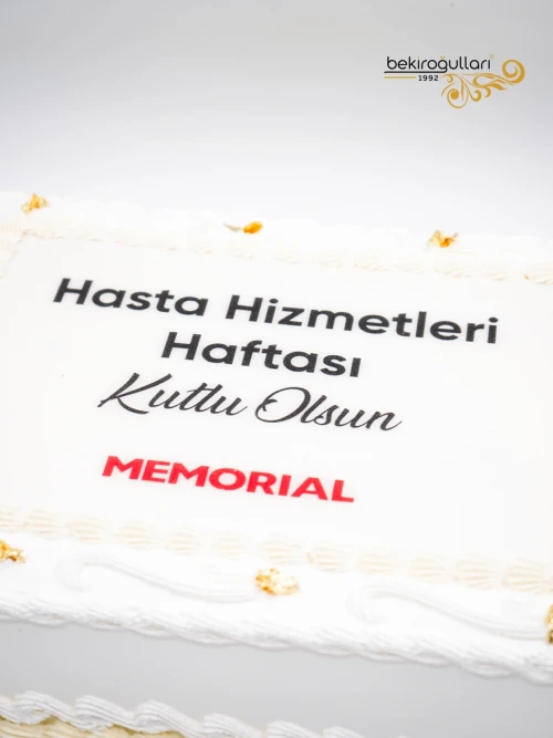 Marka Özel  Resimli Pasta