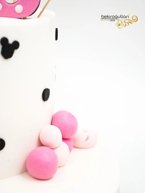 Minnie Mouse Tasarım Butik Pasta