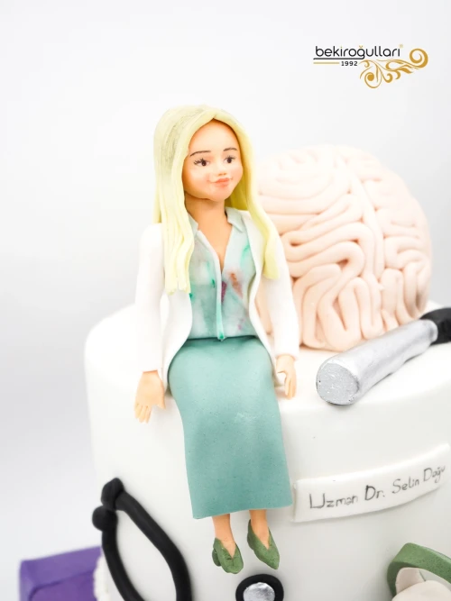 Nöroloji Doktoru Detay Konsept Pasta