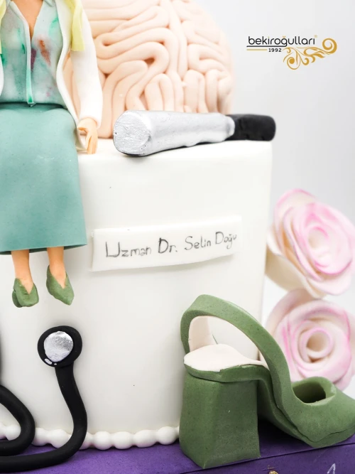 Nöroloji Doktoru Detay Konsept Pasta