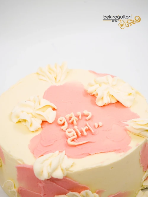 Pembe Detay Naked Cake