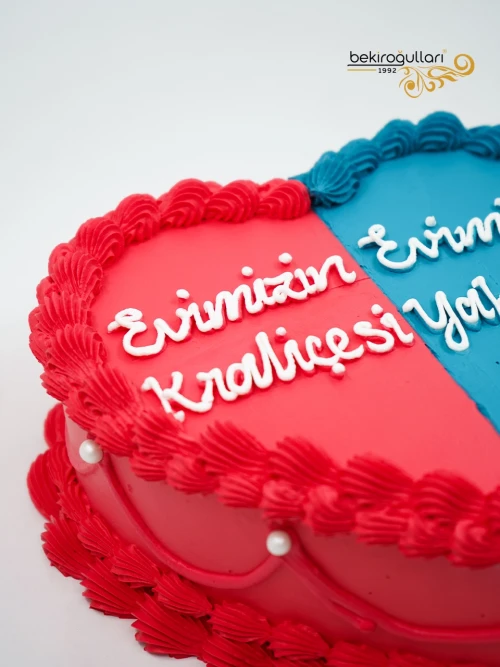 Pembe Ve Mavi Renk Tasarım Naked Pasta