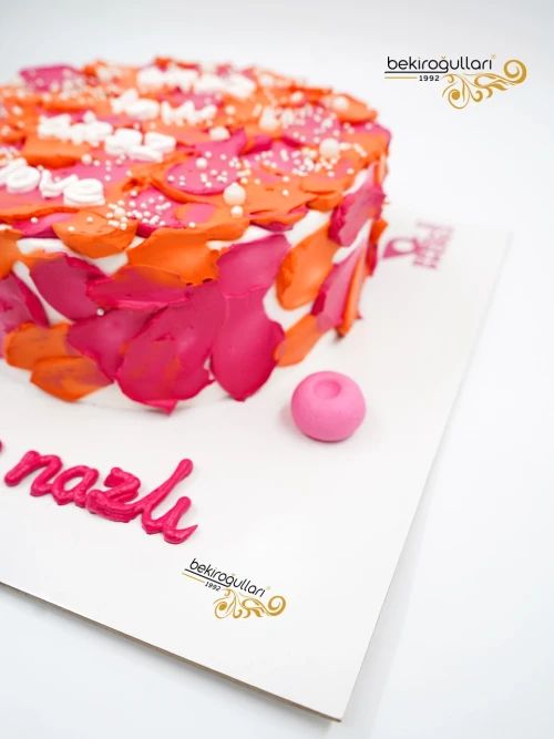 Pembe Ve Turuncu Naked Pasta