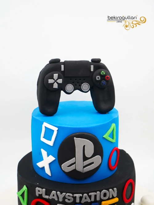 Playstation Detay Tasarım Pasta
