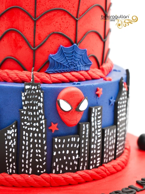 Spiderman Konsept Butik Pasta