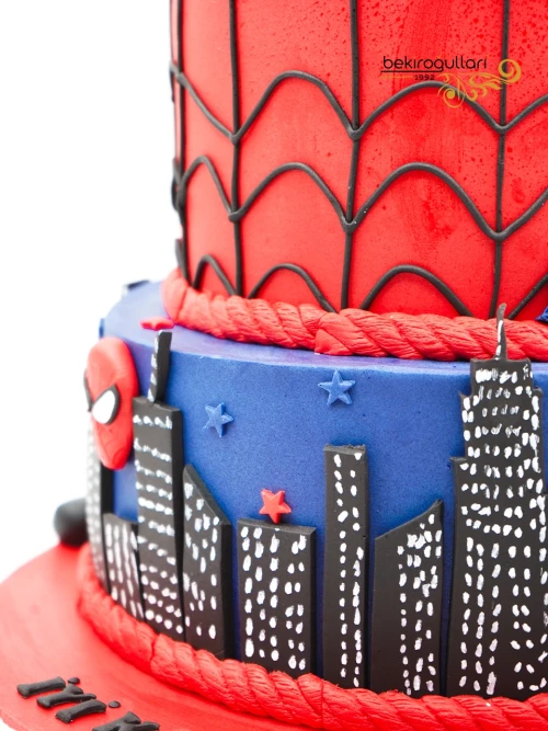 Spiderman Konsept Butik Pasta