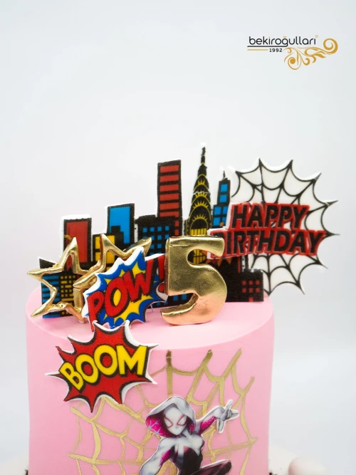 Süper Kahraman Konsept  Pasta