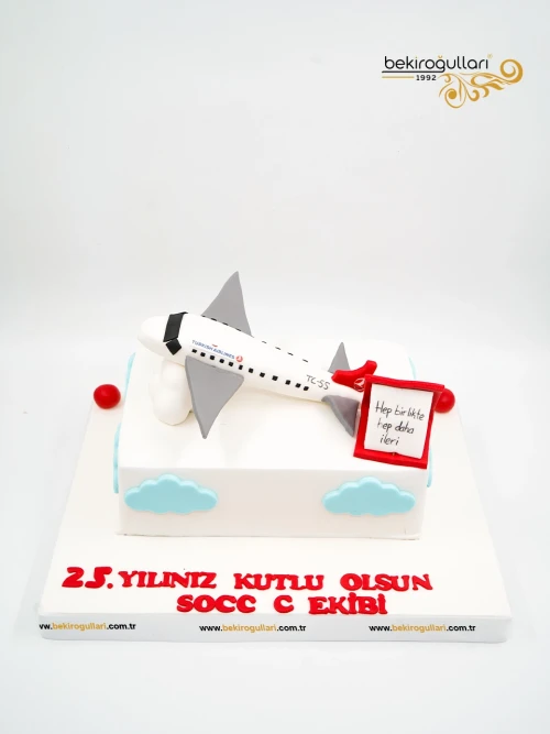 Uçak Detay Butik Pasta