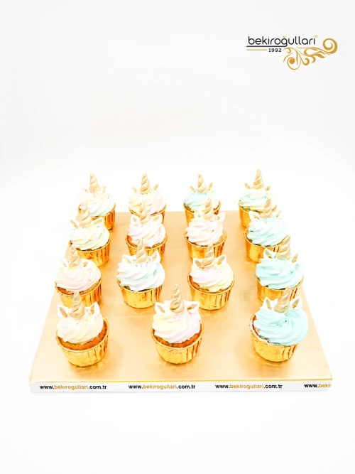 Unicorn Tasarım Cupcake