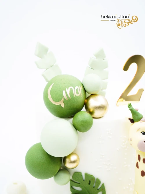 Zürafa Detay Tasarım Pasta