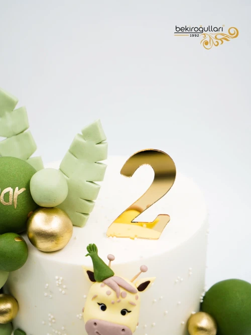 Zürafa Detay Tasarım Pasta