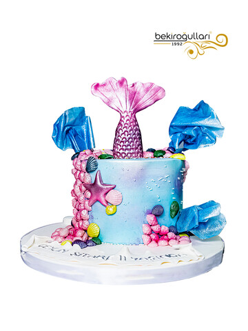 Atlantis Model Konsept Doğum Günü Pastası