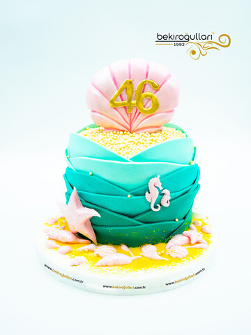 Atlantis Temalı Konsept Pasta